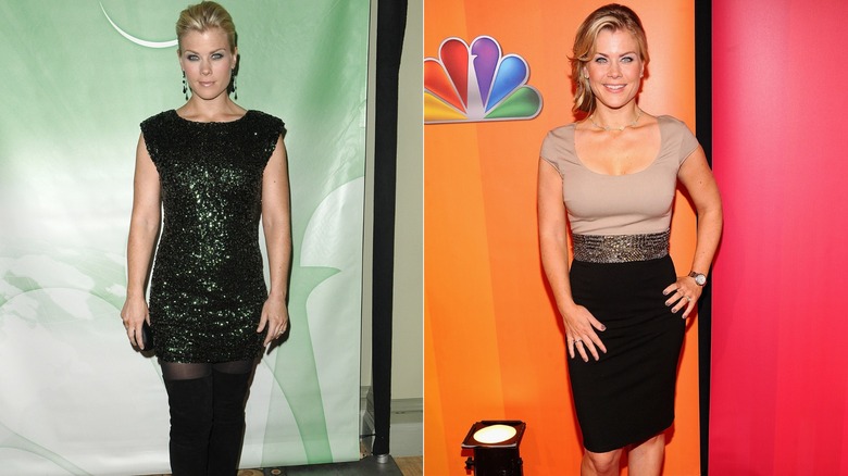 Alison Sweeney in 2010 and 2011.