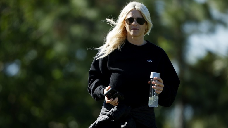 Elin Nordegren wearing sunglasses in 2024