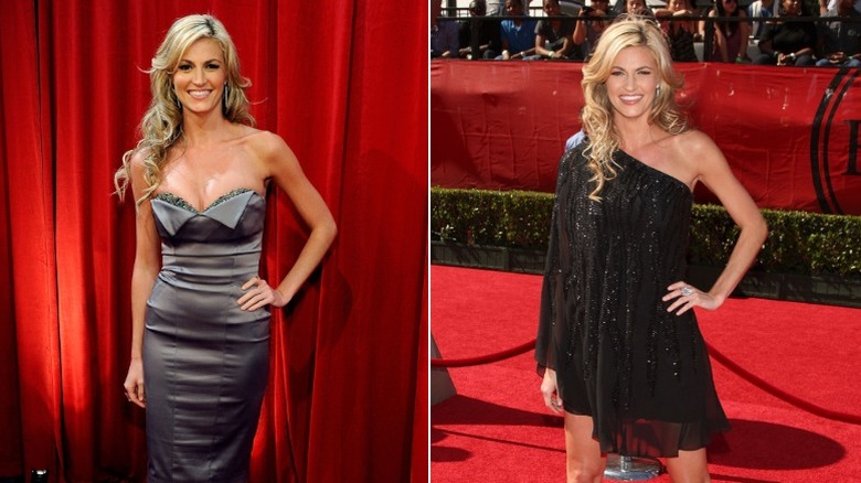 Erin Andrews poses at the ESPYs