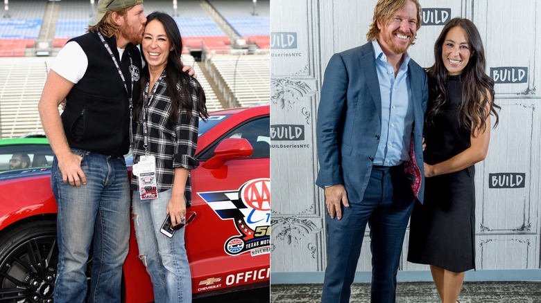 Joanna Gaines with Chip Gaines
