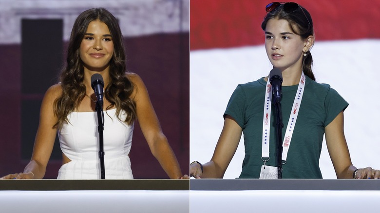 Kai Trump speaks at the Republican National Convention