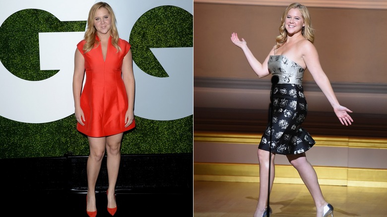 Amy Schumer wears dresses
