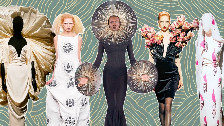 five Schiaparelli designs