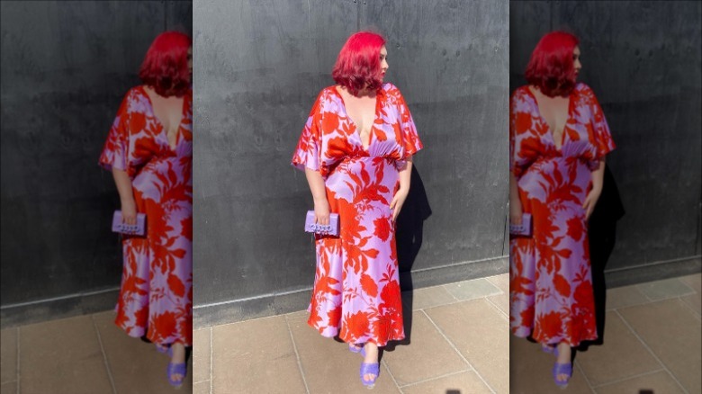 Stylish women in colorful blazers