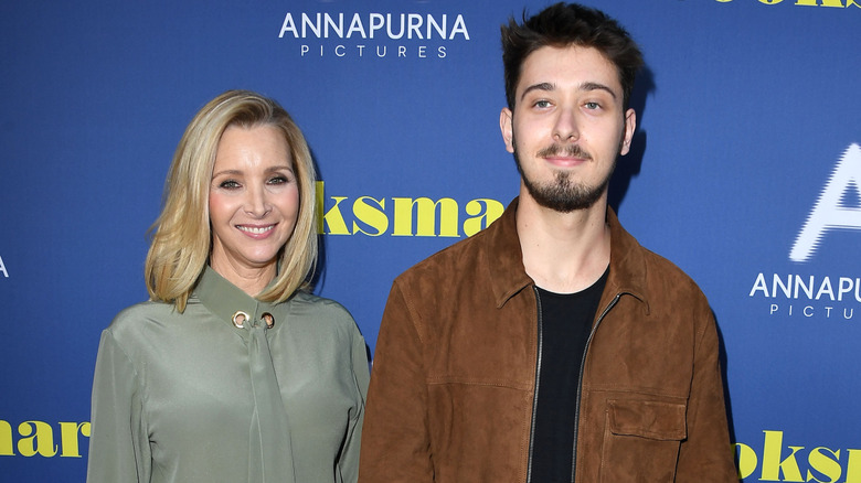 Lisa Kudrow with her son Julian Stern