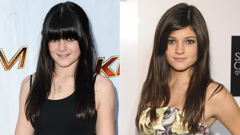 Kylie Jenner when she was young