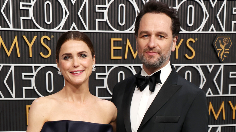 Kerri Russell and Matthew Rhys at the Emmys