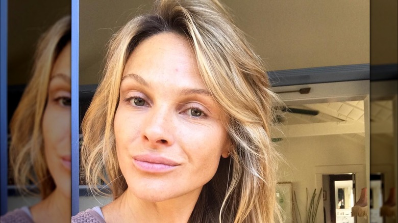 Beau Garrett poses for a bare-faced selfie