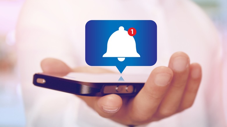 Phones are known for notifications.