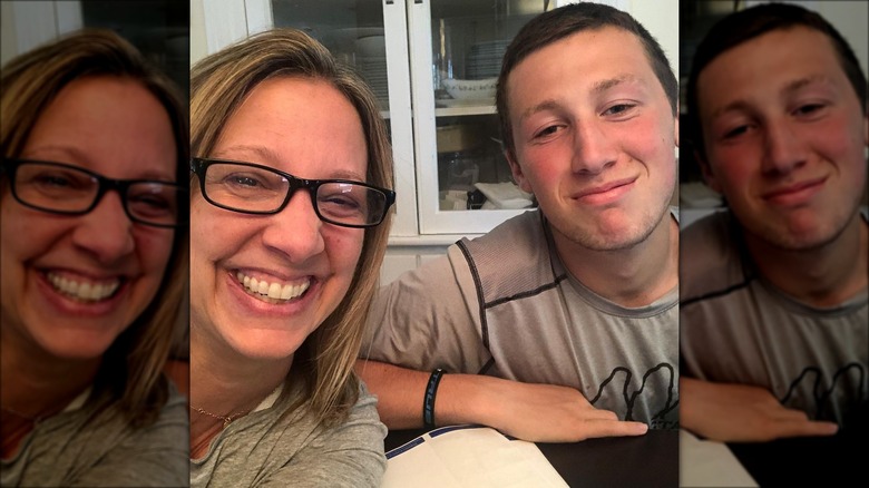 Melissa Clayton with her son