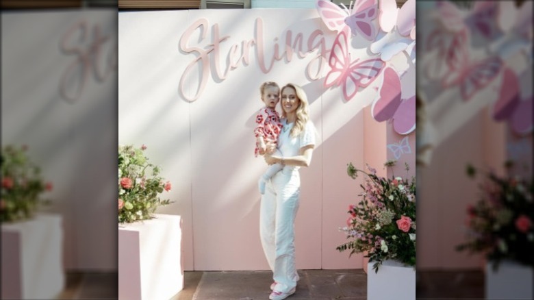 Brittany Mahomes and daughter Sterling