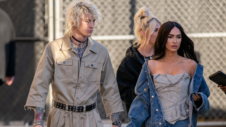 Megan Fox casually walking