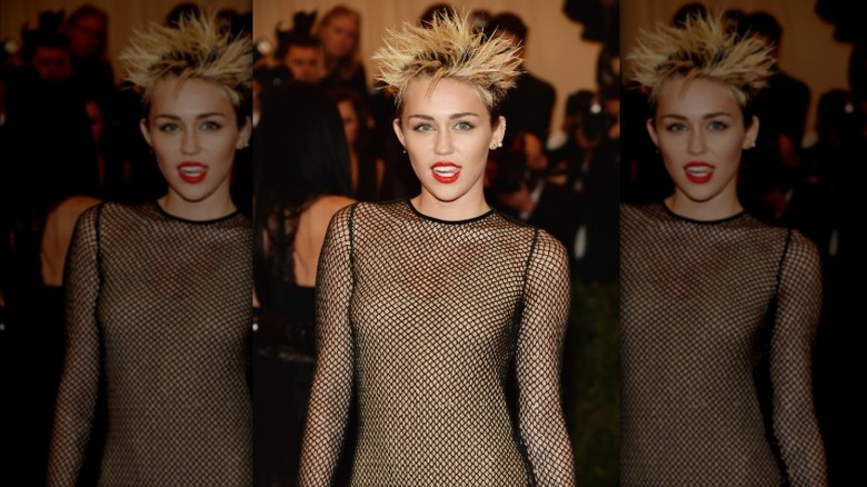 Miley Cyrus at 2013 Met Gala