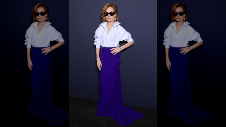 Isabelle Huppert at the Cannes Film Festival.