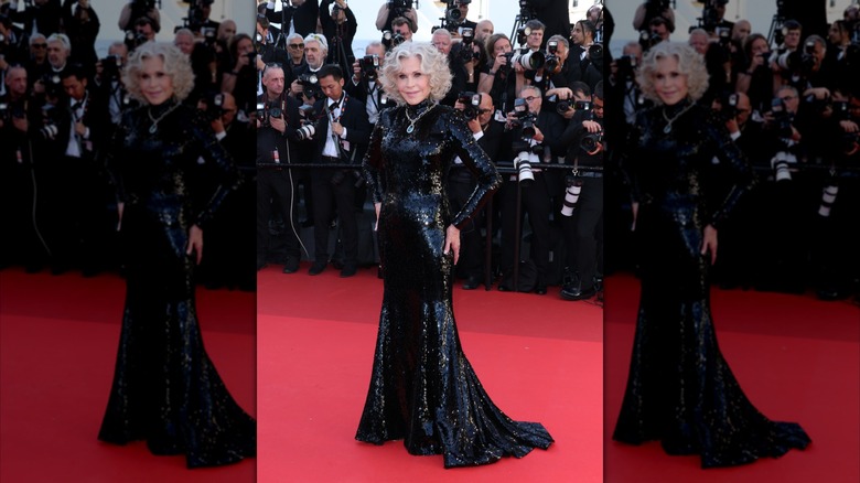 Jane Fonda at the Cannes Film Festival.