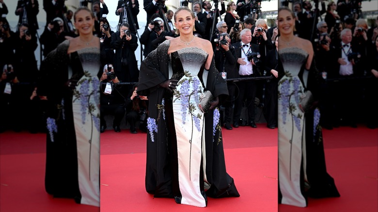 Sharon Stone at the Cannes Film Festival.