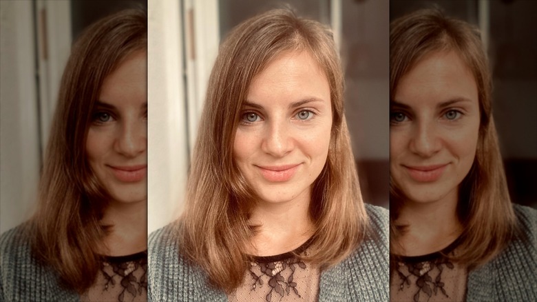 Side part off-campus cut