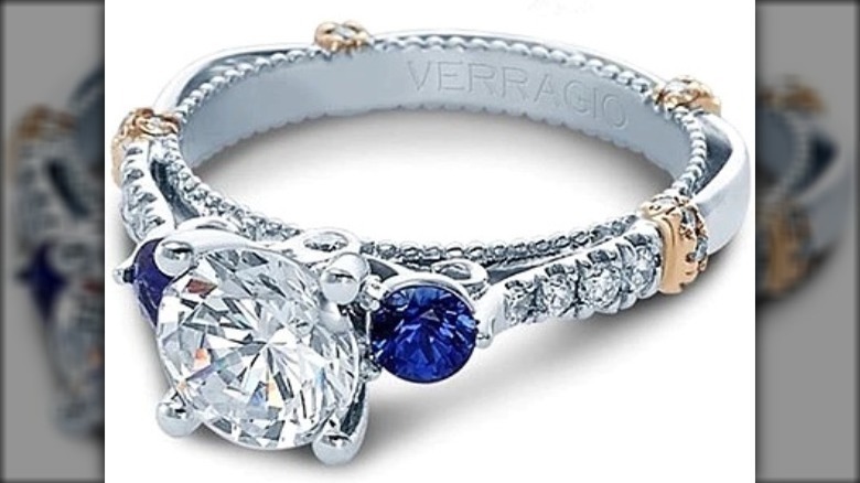 Taurus engagement ring