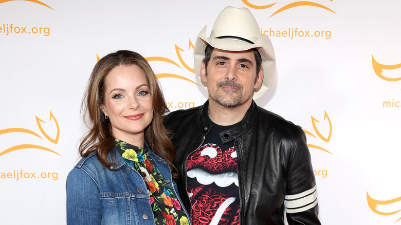 Ashley Williams-Paisley and Brad Paisley smiling