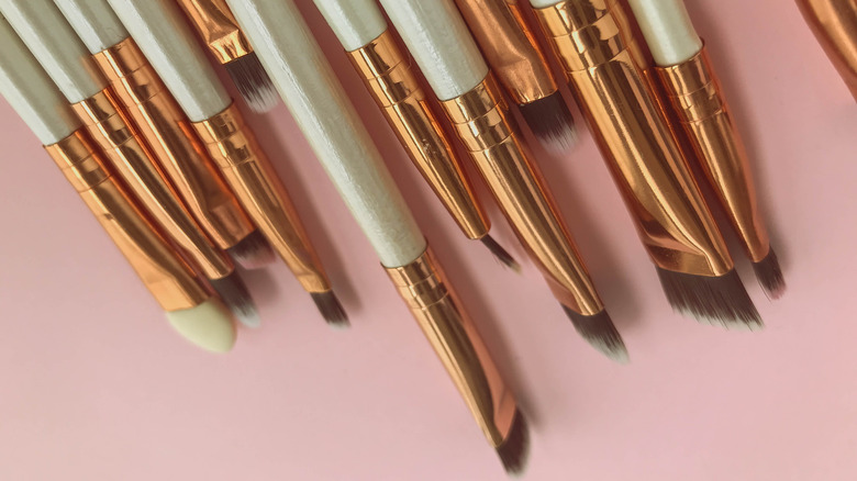 Makeup brush collection