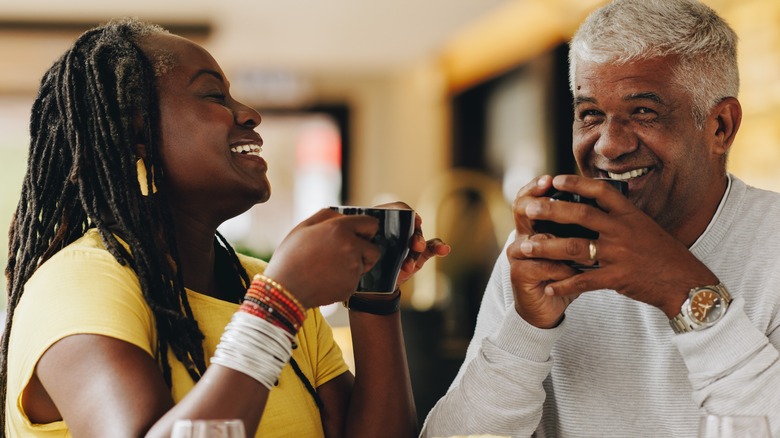 couple having coffee