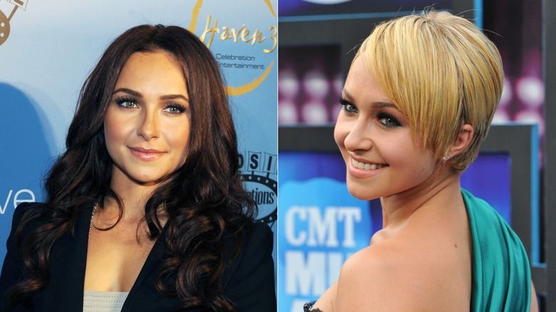 Hayden Panettiere in teal