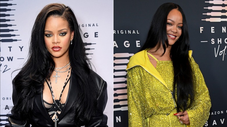 Rihanna on red carpet