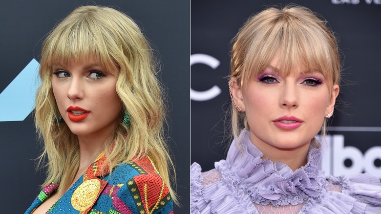 Taylor Swift blond highlights