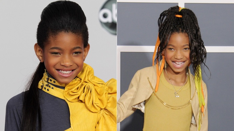 Willow Smith as a child