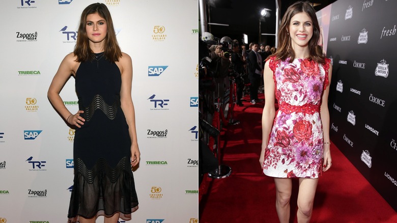 Alexandra Daddario lob haircut