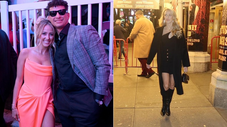 Brittany Mahomes night out look