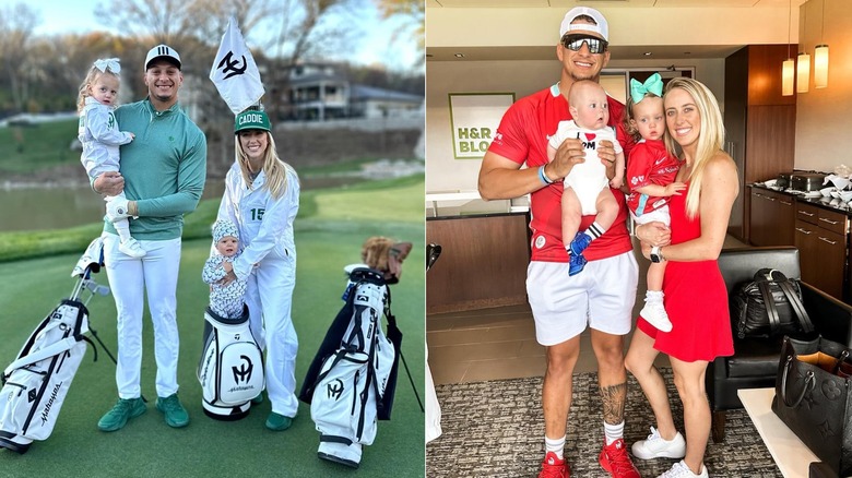 Brittany Mahomes family fashion