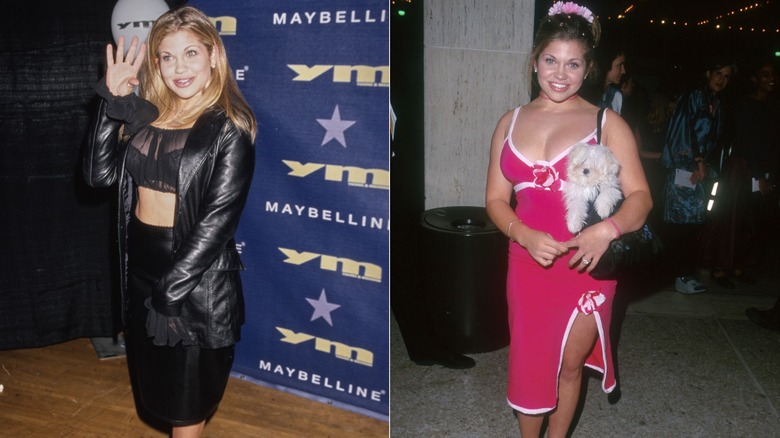 Danielle Fishel's Y2K red-carpet fashion.