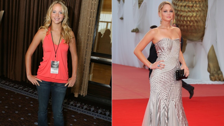 Jennifer Lawrence as a teen