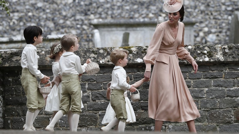 Kate Middleton wears Alexander McQueen