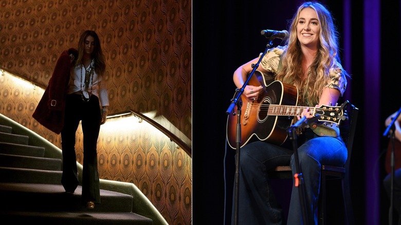 Lainey Wilson in 2016 and 2019