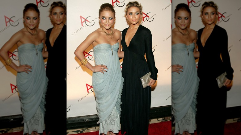 Olsen twins in eyeliner