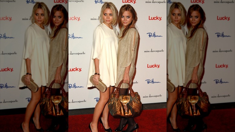 Olsen twins on red carpet