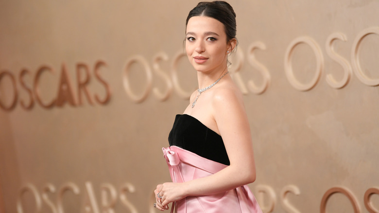 Mikey Madison walks the Oscars red carpet