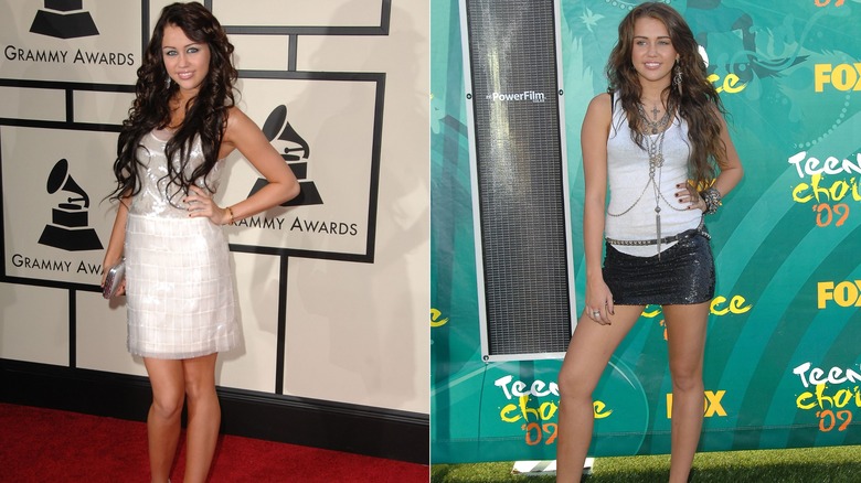 Miley Cyrus as a teen