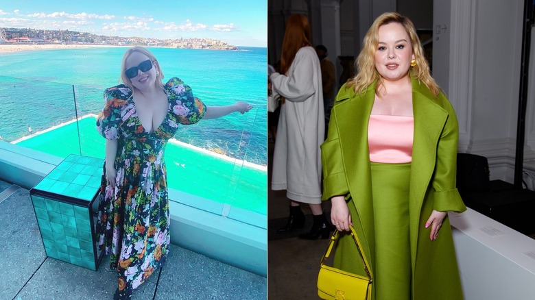 Nicola Coughlan by the ocean