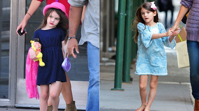 Suri Cruise as a child