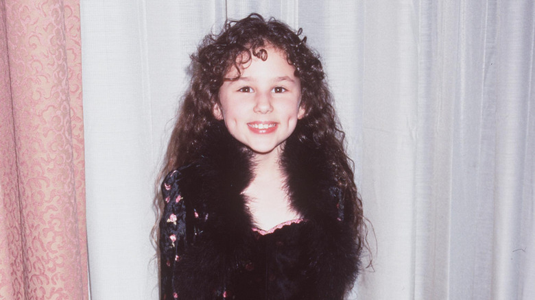 Actress Hallie Eisenberg in 2000