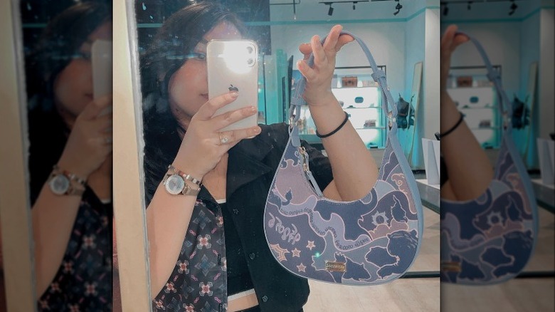 Lavender moon handbag