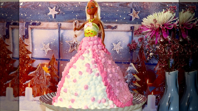 barbie cake