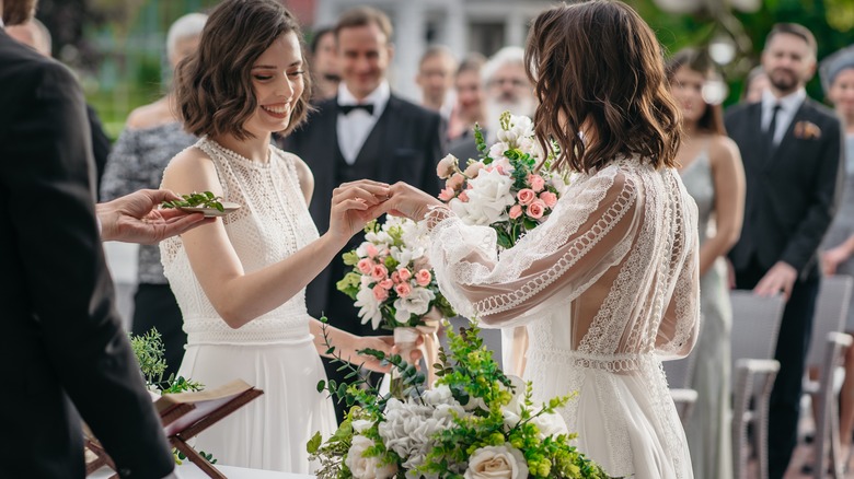 lesbian wedding