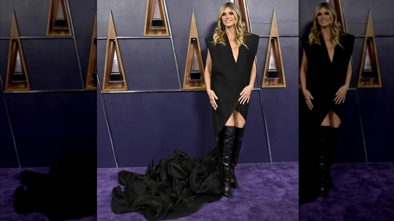 Heidi Klum appeared at the American Music Awards