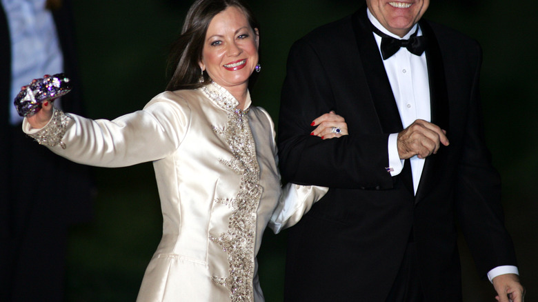 Judith Giuliani at Donald and Melania Trump's wedding