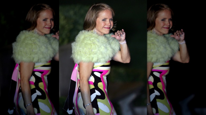 Katie Couric and Donald and Melania Trump's wedding