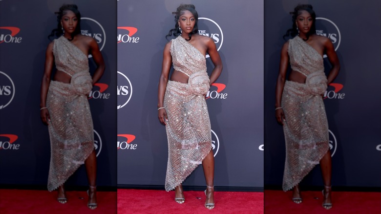 Flau'jae Johnson at the 2025 ESPY Awards